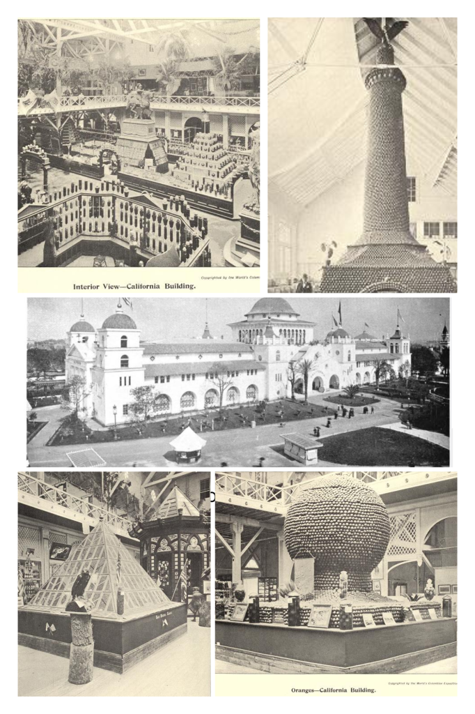 California photos from 1893 World Fair